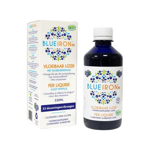 Blueiron Vloeibaar IJzer Elixer Original 330 ml