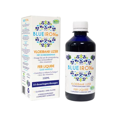 Blueiron Vloeibaar IJzer Elixer Original 330 ML