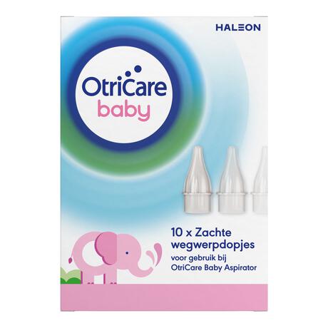 OtriCare Baby wegwerpdopjes bij Aspirator neusjesreiniger 10 stuks