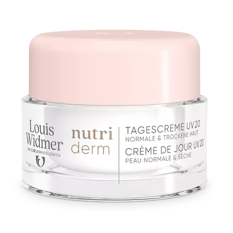 Louis Widmer Nutriderm Dagcrème UV SPF 20 Licht Geparfumeerd 50 ML