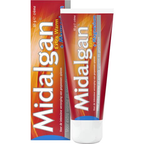 Midalgan Extra Warm + Magnesium 60 GR