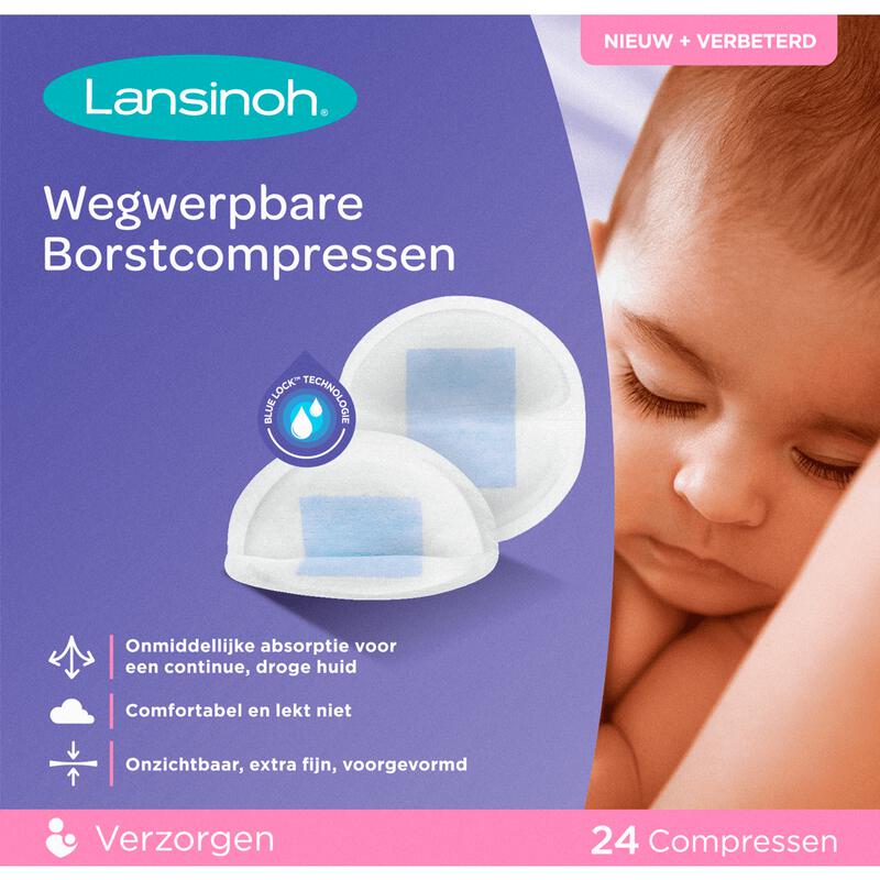 Lansinoh Borstcompressen 24 stuks