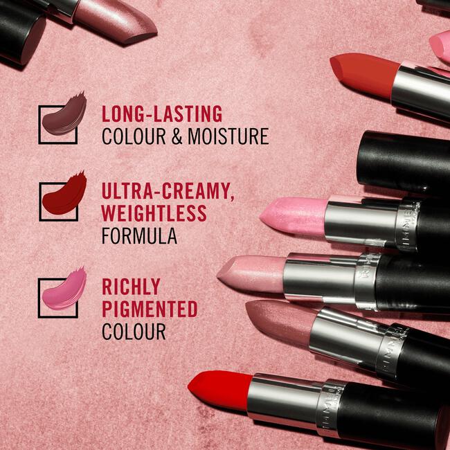 Rimmel London Lasting Finish Satin Lippenstift 290 Sunset Rose 4 G
