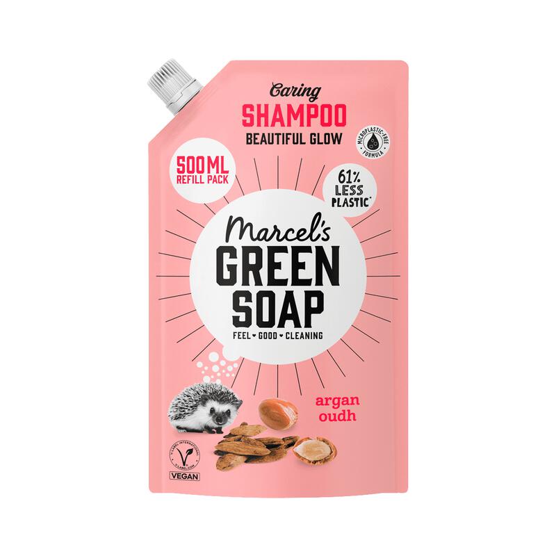 Marcel's Green Soap Shampoo Argan & Oudh Refill 500 ML