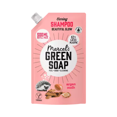 Marcel's Green Soap Shampoo Argan & Oudh Refill 500 ML