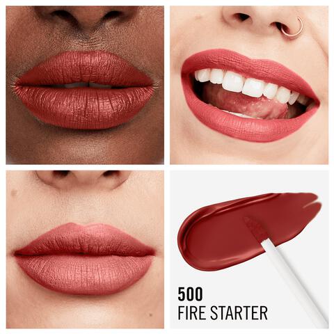 Rimmel London Lasting Mega Matte Liquid Lipstick 500&nbsp;Fire Starter