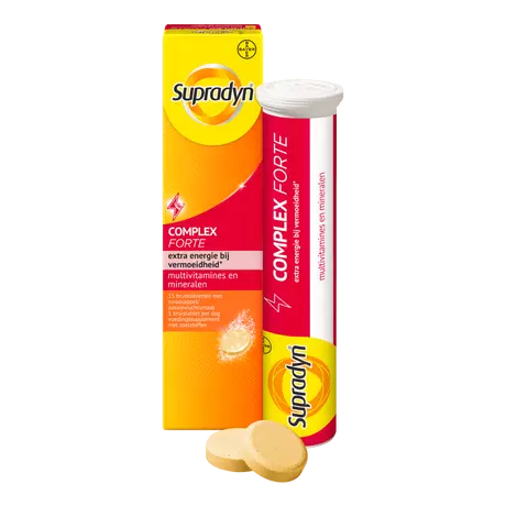 Supradyn Complex Forte Multivitamine Extra Energie Bruistabletten 15 stuks