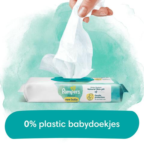 Pampers Harmonie New Baby Billendoekjes 46 Stuks