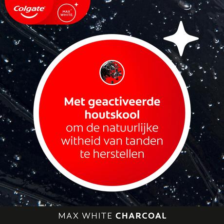 Colgate Max White Charcoal Tandpasta 75 ML