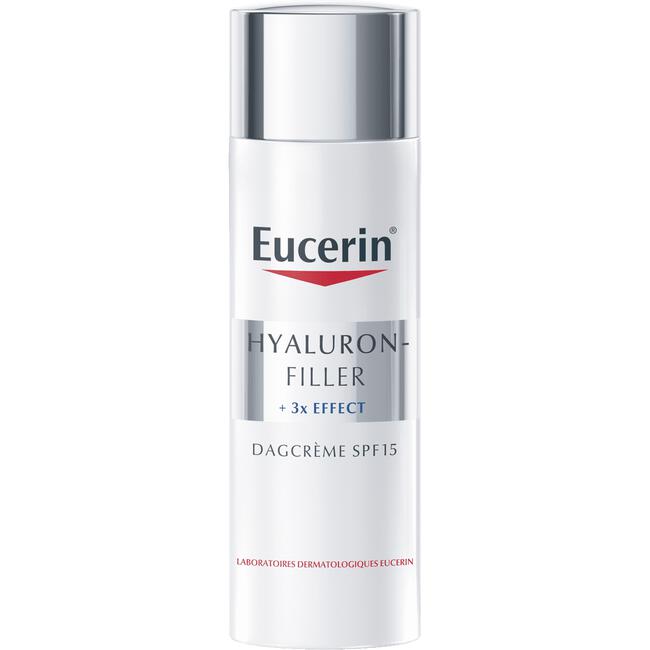 ga winkelen verwijderen Massage Eucerin Hyaluron-Filler + 3x EFFECT Dagcrème SPF15 50 ML 50 ML | Etos