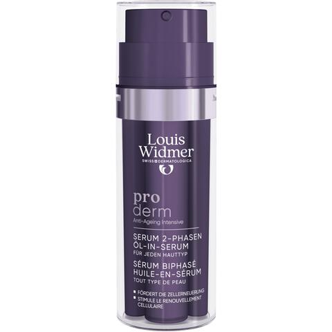Louis Widmer Proderm Tweefasig Olie-in-Serum Zonder Parfum 35 ML