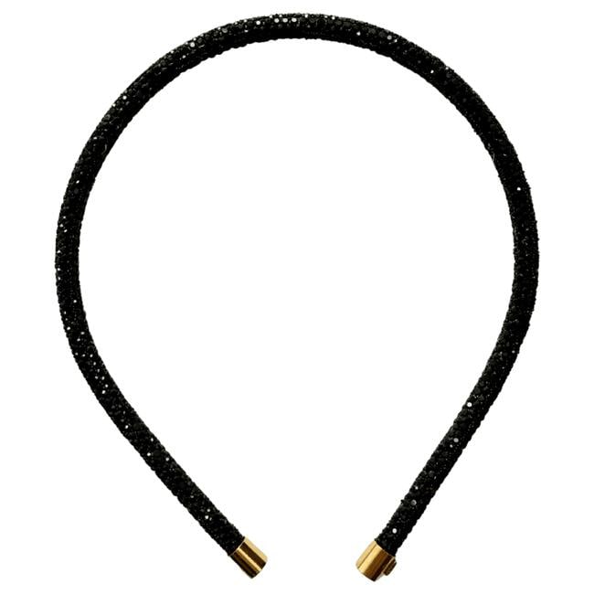 BiSjU Glitter Haarband Smal Zwart