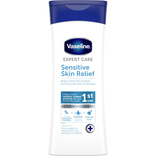Vaseline Expert Care Sensitive Skin Relief Bodylotion 400 ML