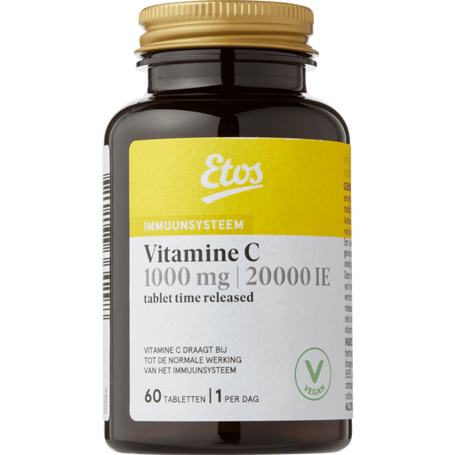 Etos Vitamine C 1000 MG Tablet Time Released 60 stuks