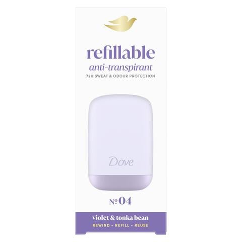 Dove Violet Antiperspirant Deodorant Refillable Starter Kit