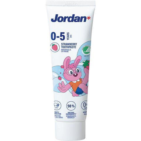 Jordan Kids 0-5 Jaar Tandpasta 75 ML