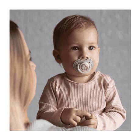 Difrax Dynamic Fopspeen 0-6M Night&Day Unisex