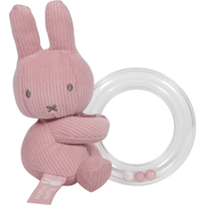 Nijntje Ringrammelaar Pink Baby Rib