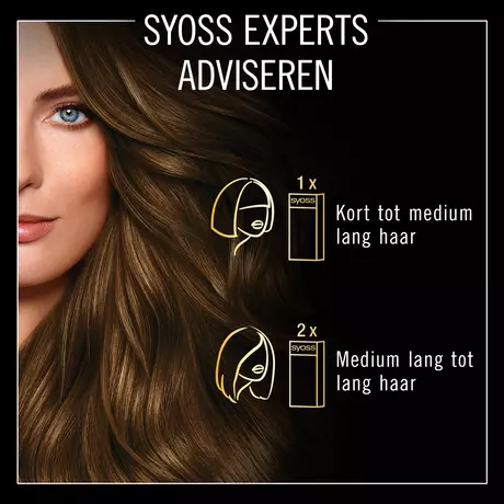 Syoss Oleo Intense Permanente Haarkleuring 4-60 Goudbruin/Châtain Doré
