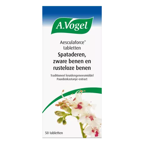 A.Vogel Aesculaforce bij Spataderen & Zware Benen tabletten 50 stuks