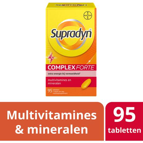Supradyn Complex Forte Multivitamine Voor Extra Energie 95 Tabletten