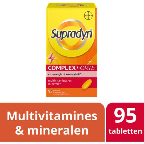 Supradyn Complex Forte Multivitamine Voor Extra Energie 95 Tabletten