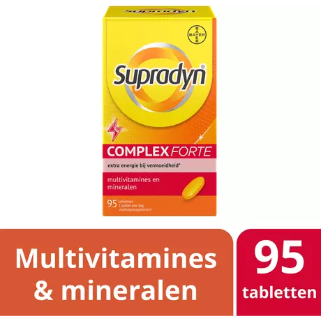 Supradyn Complex Forte Multivitamine Voor Extra Energie 95 Tabletten