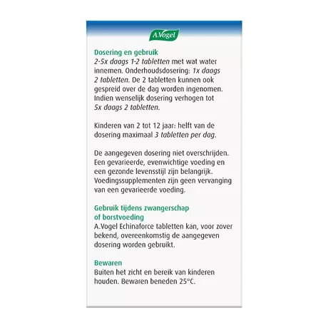 A.Vogel Echinaforce Weerstand1* Tabletten 350 stuks