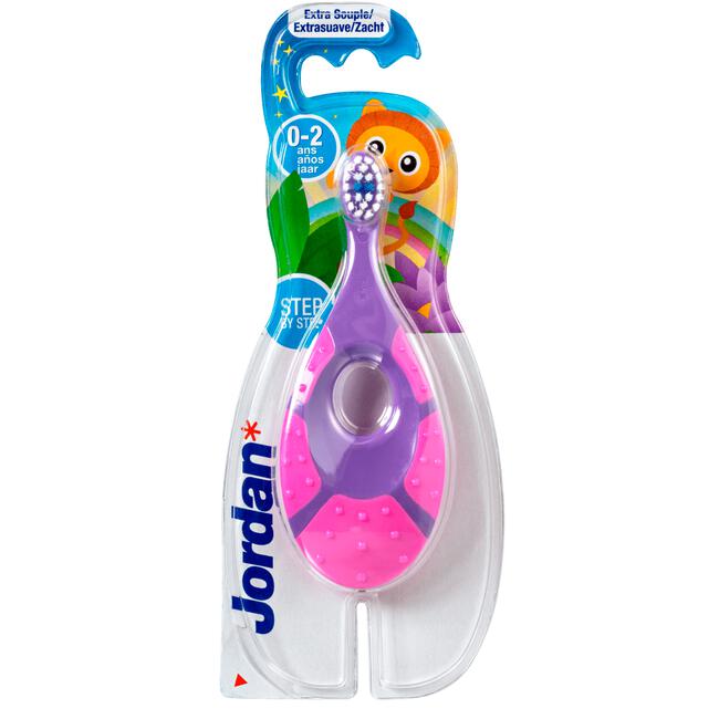 Jordan kindertandenborstel Step 1 Baby (0-2 Jaar)