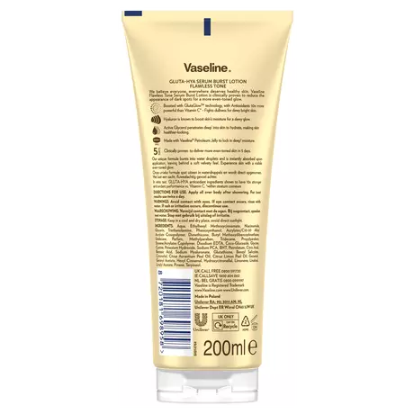 Vaseline Gluta-Hya Flawless Tone Bodylotion 200 ML