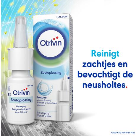 Otrivin Zoutoplossing Neusspray bij een Verstopte Neus 15 ML