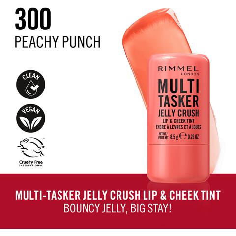 Rimmel Multi-Tasker Jelly Crush Blush en Lip Stain 300 Peachy Punch