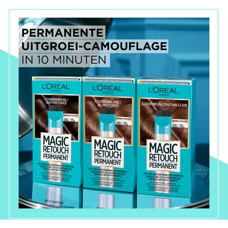 L'Oréal Paris Magic Retouch Permanente Haarverf 4 Middenbruin