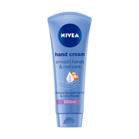 NIVEA Smooth Hands & Nail Care Handcrème 100 ML