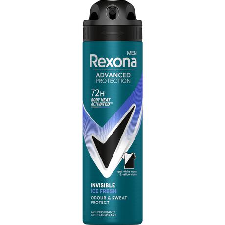 Rexona Men Advanced Protection Invisible Ice Deodorant Spray 150 ML