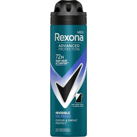Rexona Men Advanced Protection Invisible Ice Deodorant Spray 150 ML
