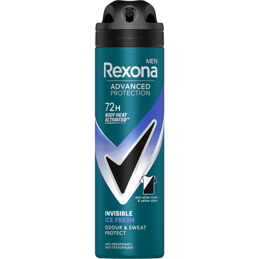 Rexona Men Advanced Protection Invisible Ice Deodorant Spray 150 ML