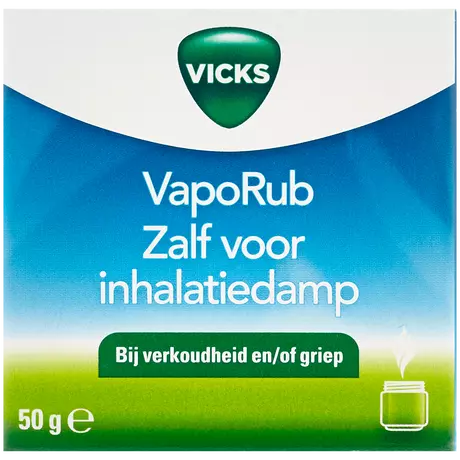 Vicks VapoRub Zalf Voor Inhalatiedamp 50 gram
