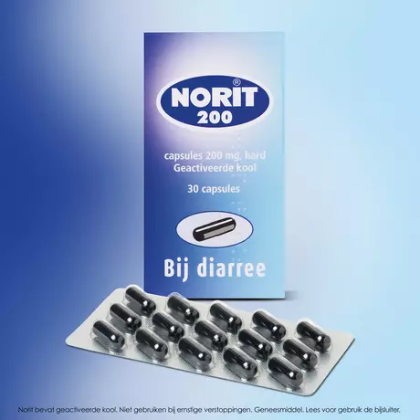 Norit 200 MG Capsules 30 stuks
