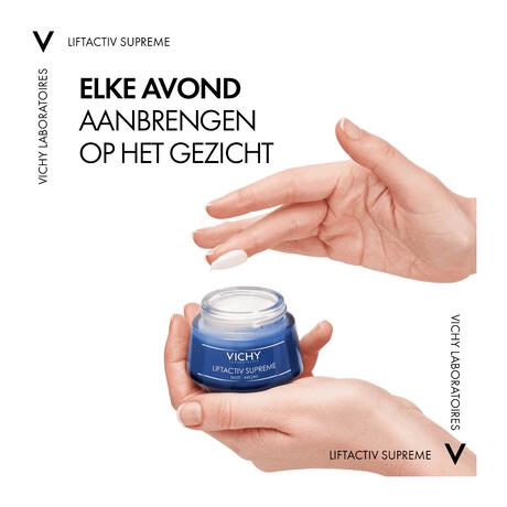 Vichy Liftactiv Supreme Nachtcrème Droge Huid 50 ML