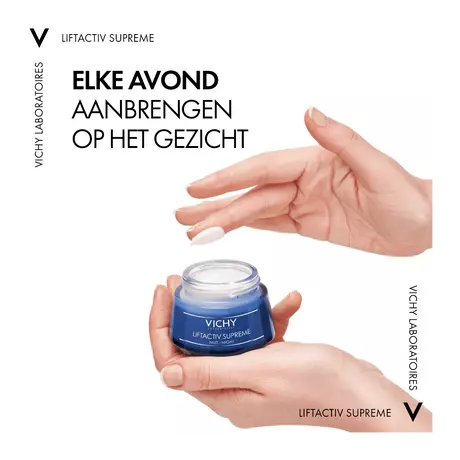 Vichy Liftactiv Supreme Nachtcrème Droge Huid 50 ML