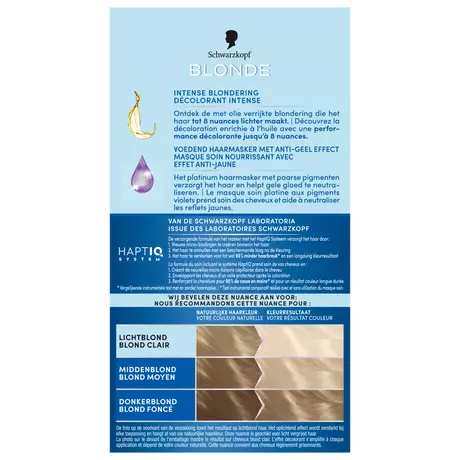 Schwarzkopf Blonde OmegaPlex Haarverf L101 Zilverblond