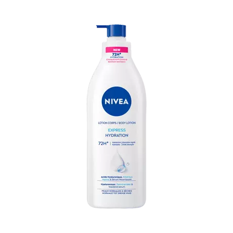 NIVEA Express Bodylotion Pomp 400 ML