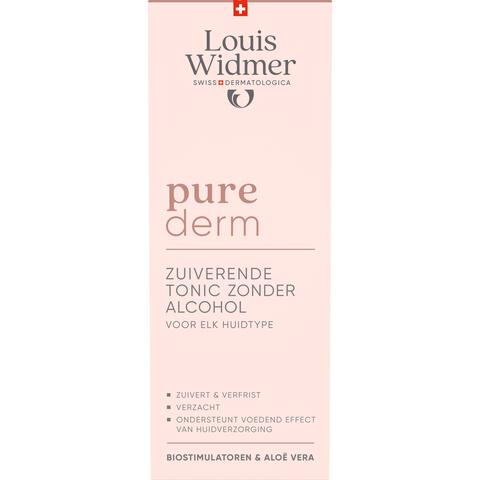 Louis Widmer Purederm Tonic Zonder Alcohol Met Parfum 200 ML
