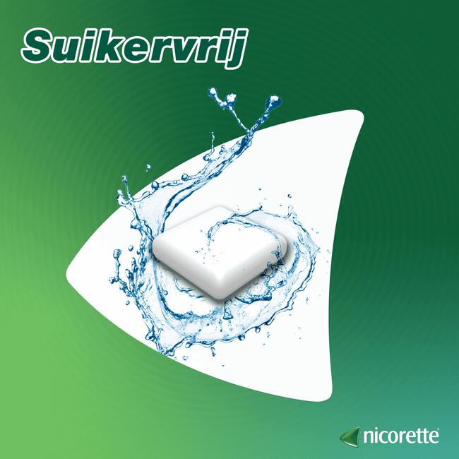 Nicorette Suikervrij Menthol Mint Kauwgom 2 Mg 30 Stuks