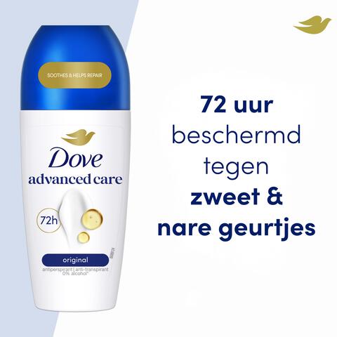 Dove Advanced Care Original Anti-Transpirant Deodorant Roller 50 ML