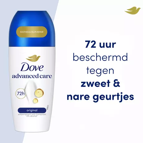 Dove Advanced Care Original Anti-Transpirant Deodorant Roller 50 ML