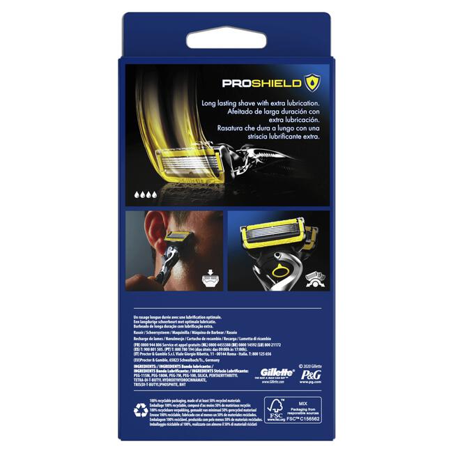 Gillette ProShield Scheermesje 2 mesjes