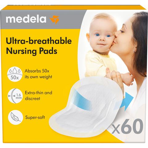 Medela Ultra Ademende Zoogkompressen 60 stuks