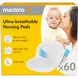 Medela Ultra Ademende Zoogkompressen 60 stuks